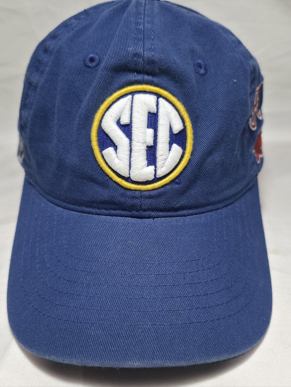 Zephyr Blue SEC 14 Team Logos Strapback Adjustable Hat